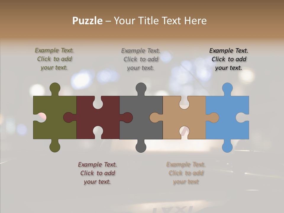 Senior  Hand Assist PowerPoint Template
