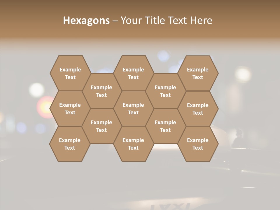 Senior  Hand Assist PowerPoint Template