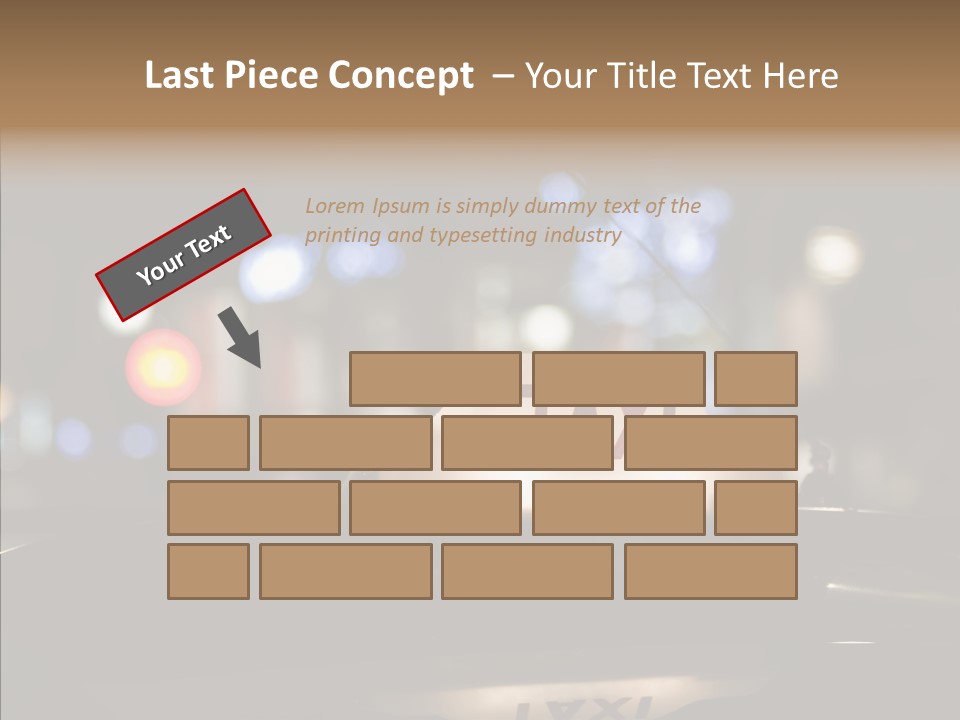 Senior  Hand Assist PowerPoint Template