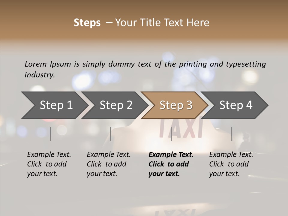 Senior  Hand Assist PowerPoint Template