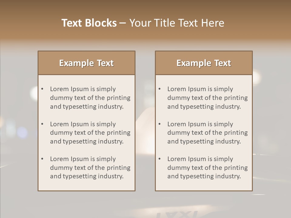 Senior  Hand Assist PowerPoint Template