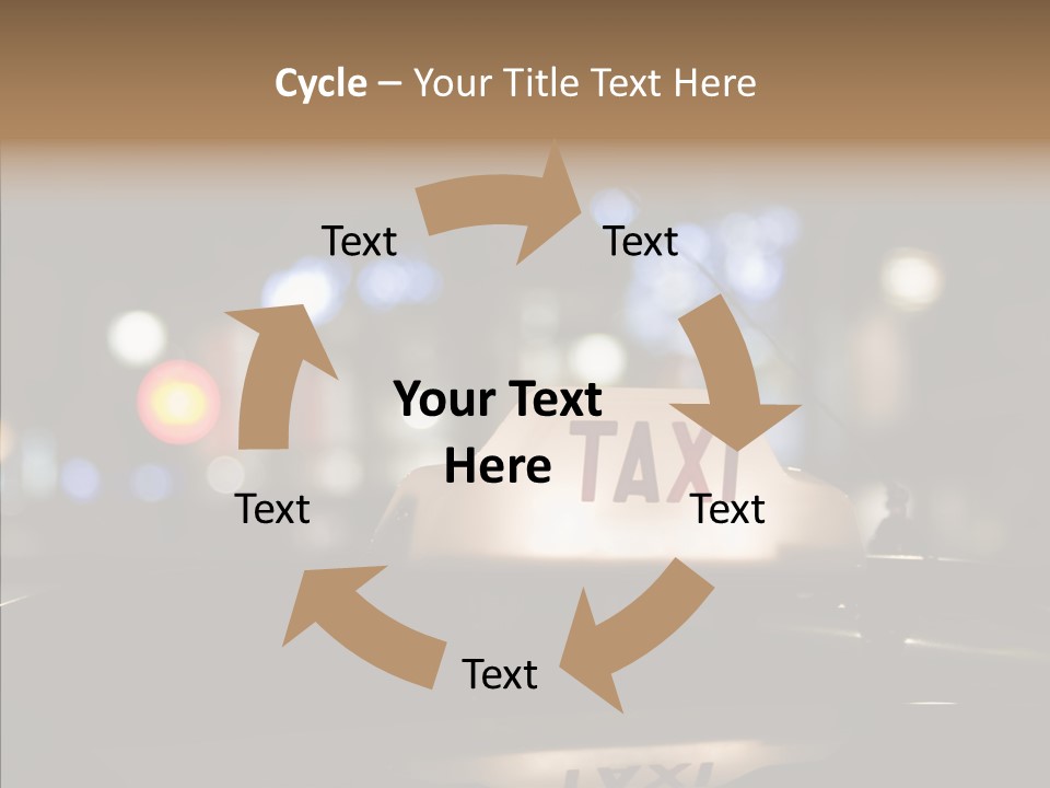 Senior  Hand Assist PowerPoint Template
