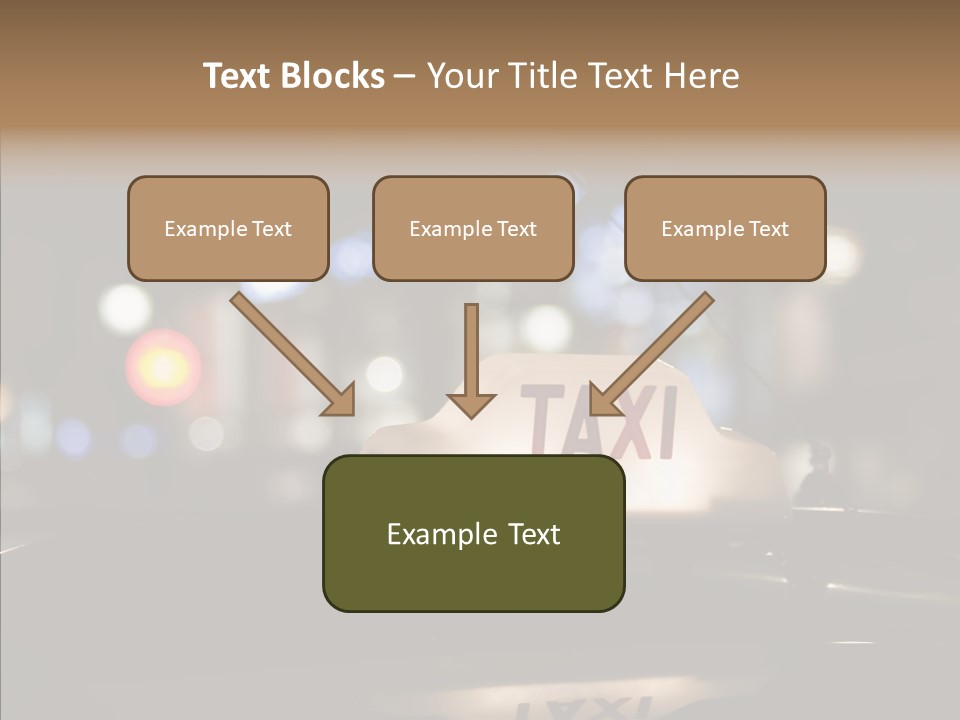 Senior  Hand Assist PowerPoint Template