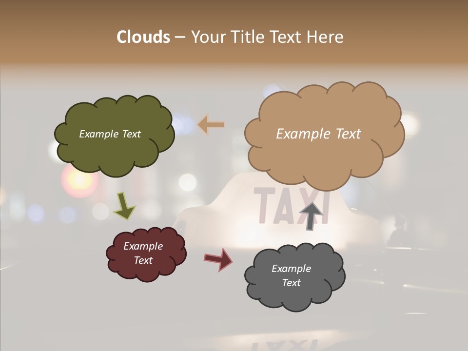 Senior  Hand Assist PowerPoint Template