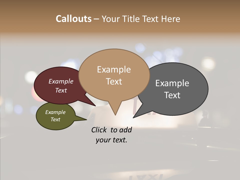 Senior  Hand Assist PowerPoint Template