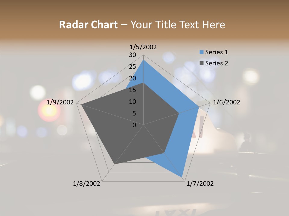 Senior  Hand Assist PowerPoint Template