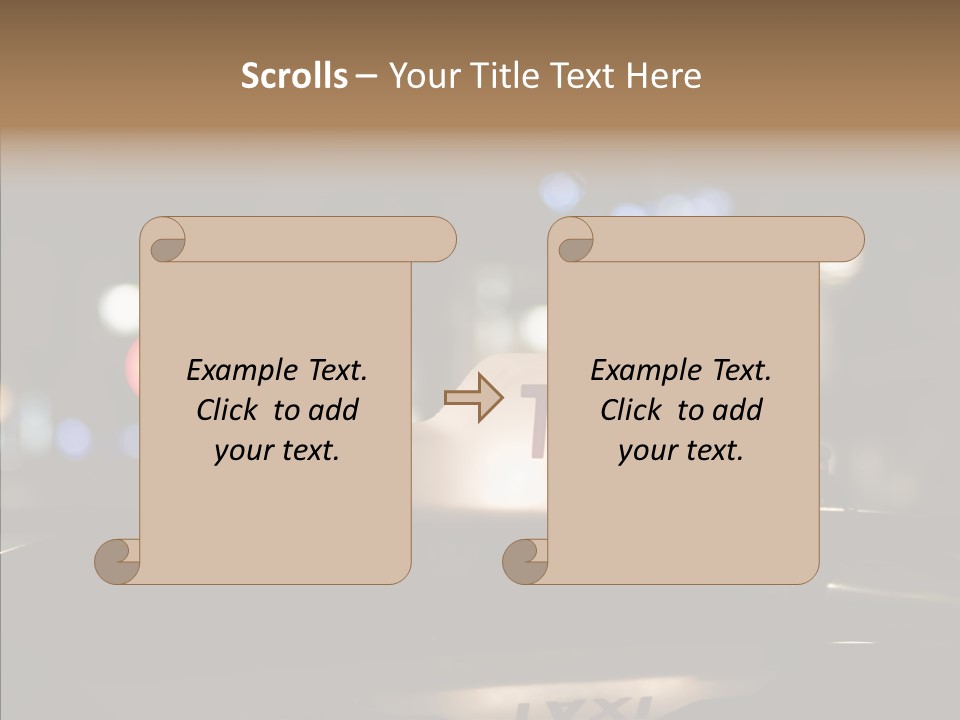 Senior  Hand Assist PowerPoint Template