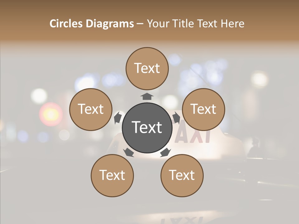 Senior  Hand Assist PowerPoint Template