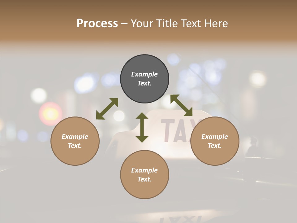 Senior  Hand Assist PowerPoint Template