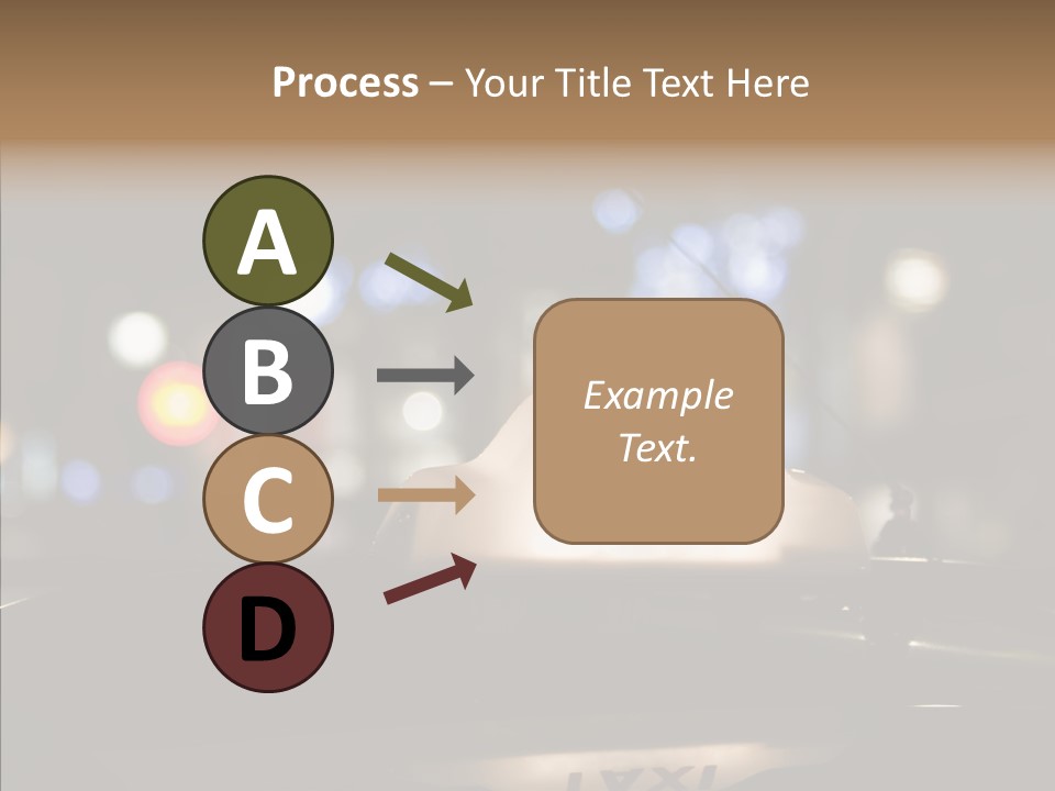 Senior  Hand Assist PowerPoint Template