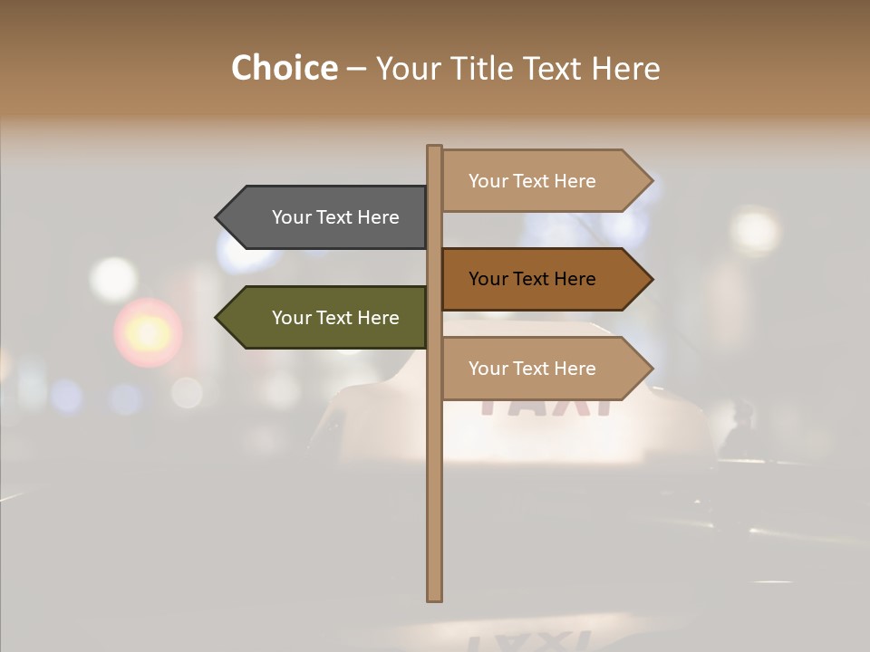 Senior  Hand Assist PowerPoint Template