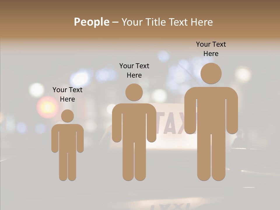 Senior  Hand Assist PowerPoint Template