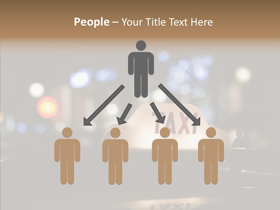 Senior  Hand Assist PowerPoint Template