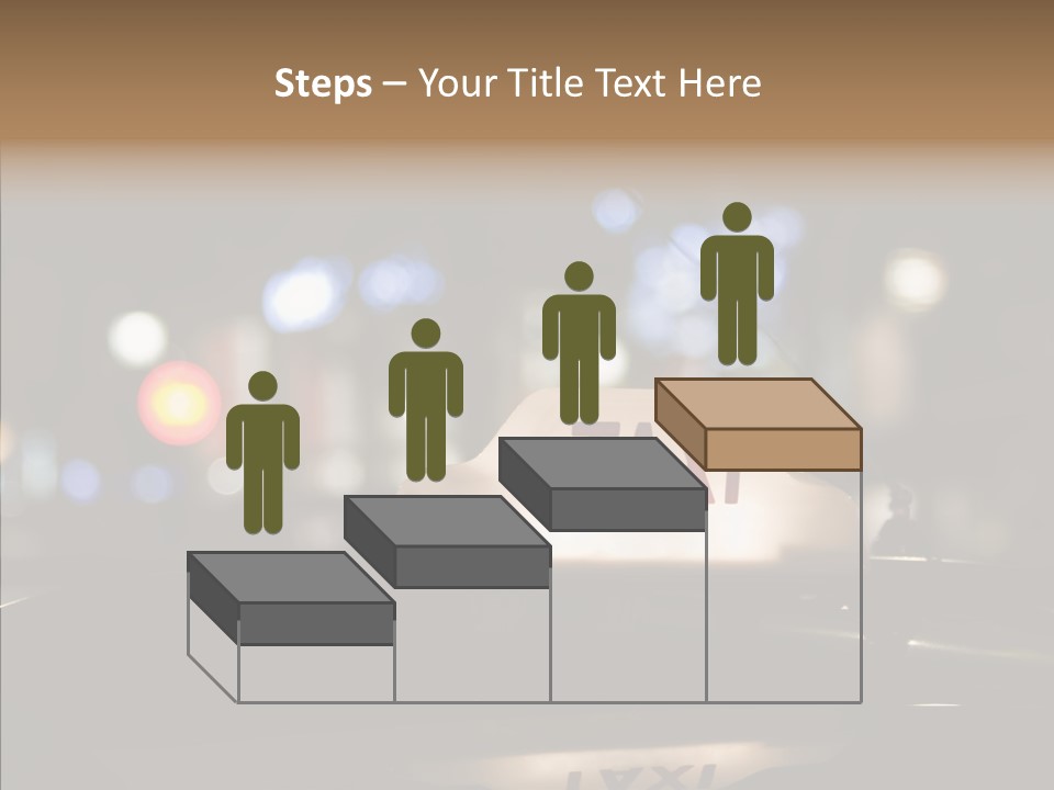 Senior  Hand Assist PowerPoint Template