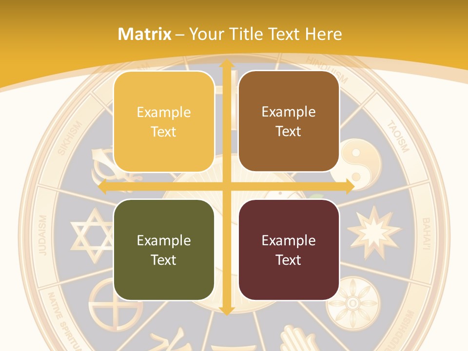 Female Togetherness Elderly PowerPoint Template