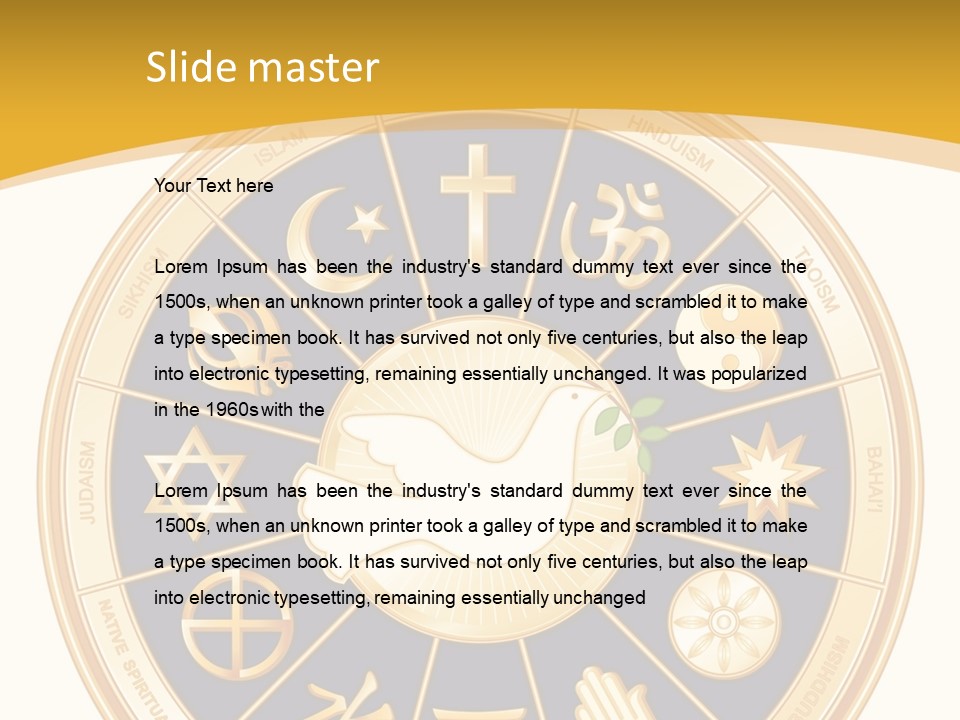 Female Togetherness Elderly PowerPoint Template