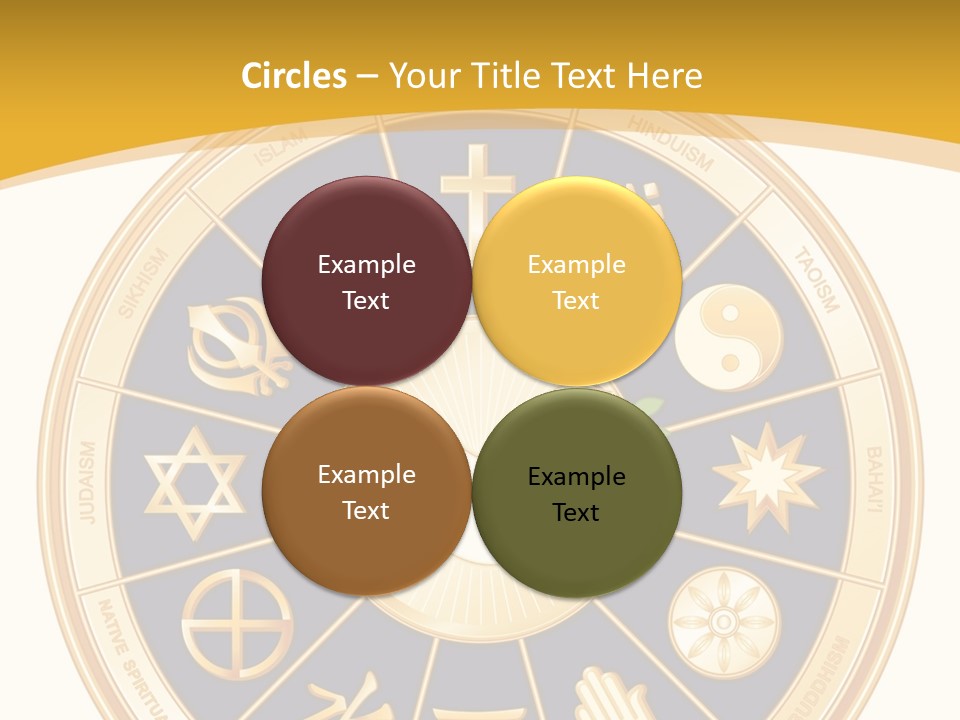 Female Togetherness Elderly PowerPoint Template