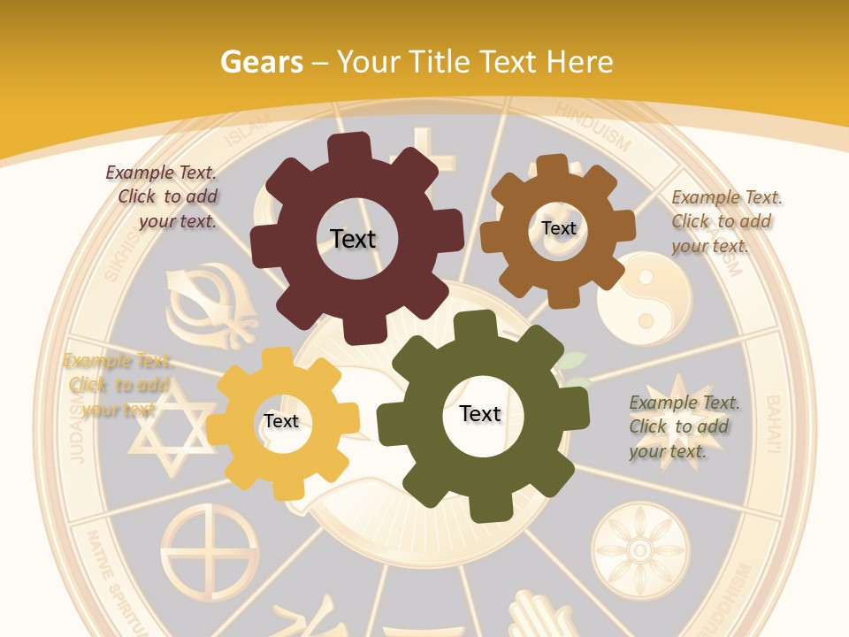 Female Togetherness Elderly PowerPoint Template