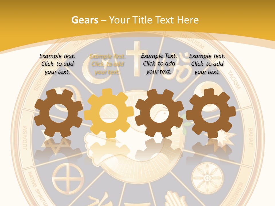 Female Togetherness Elderly PowerPoint Template