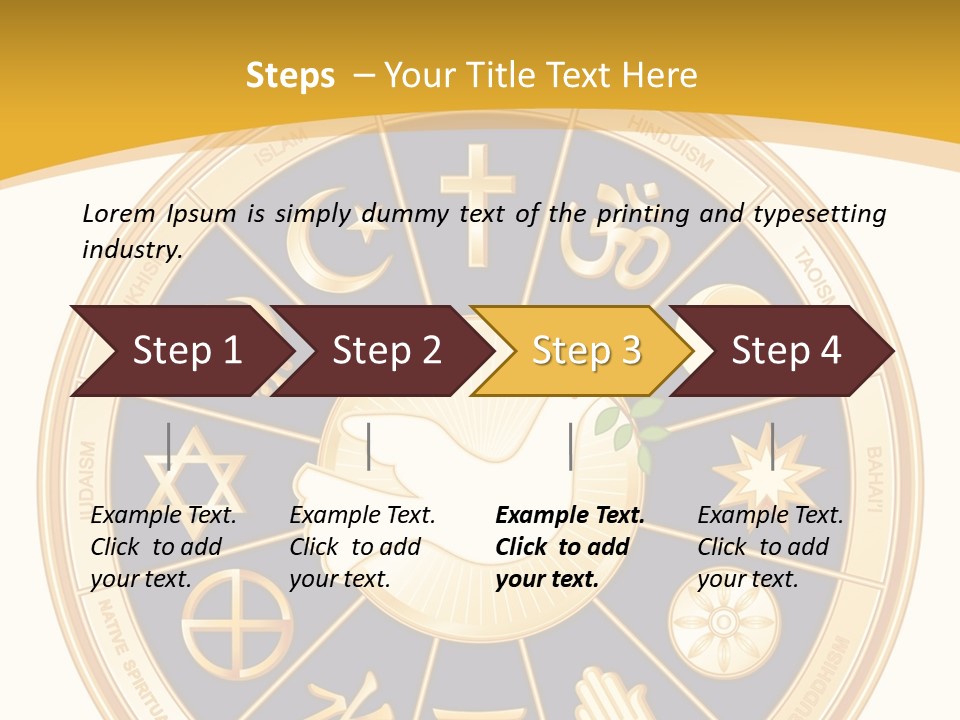 Female Togetherness Elderly PowerPoint Template