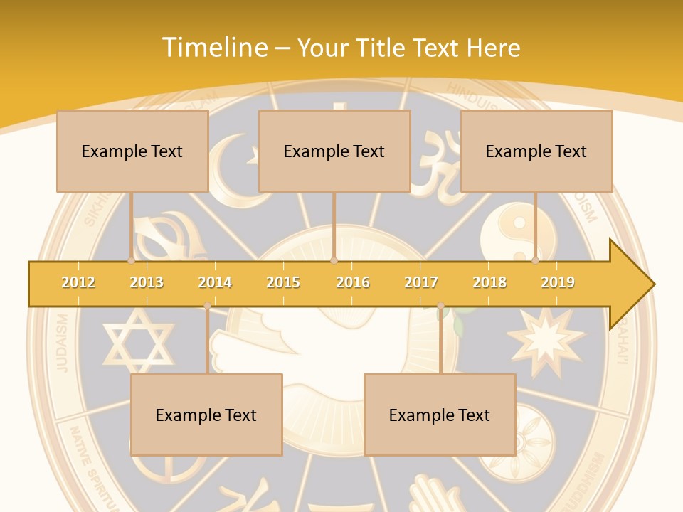 Female Togetherness Elderly PowerPoint Template