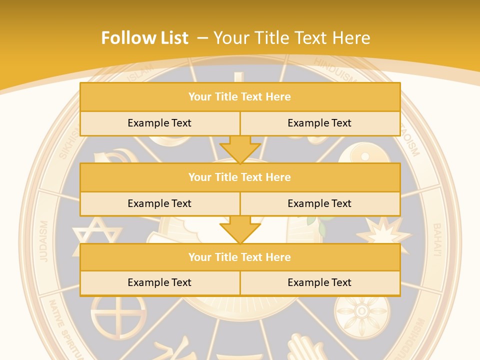 Female Togetherness Elderly PowerPoint Template