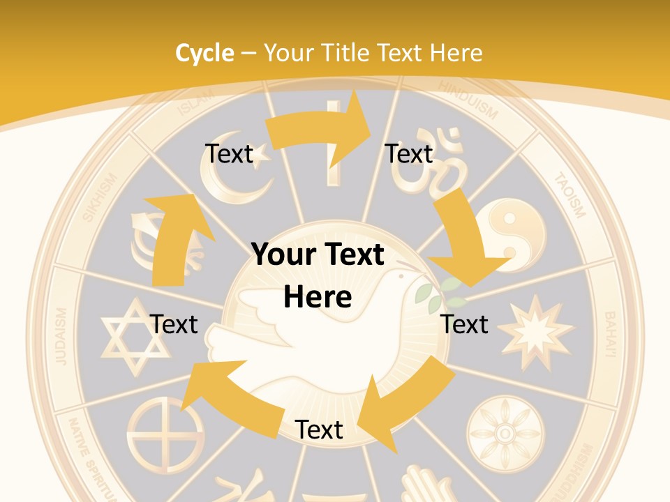 Female Togetherness Elderly PowerPoint Template