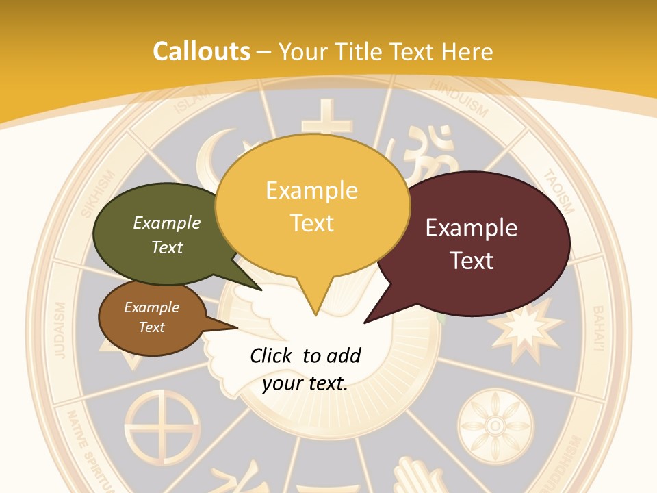 Female Togetherness Elderly PowerPoint Template