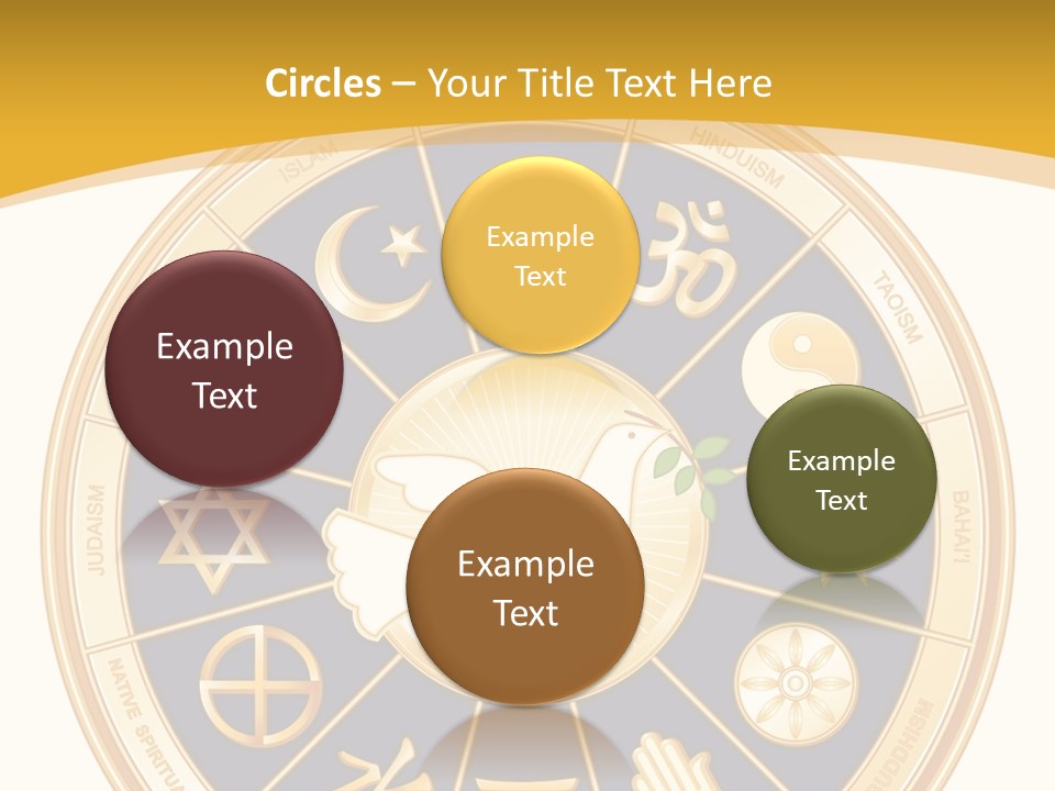 Female Togetherness Elderly PowerPoint Template