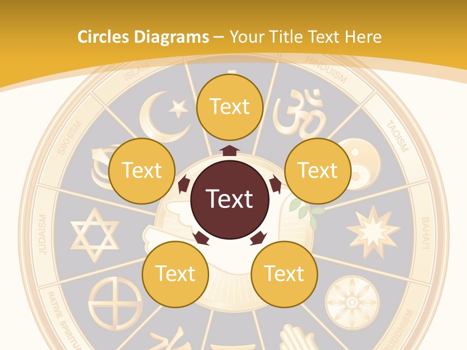 Female Togetherness Elderly PowerPoint Template