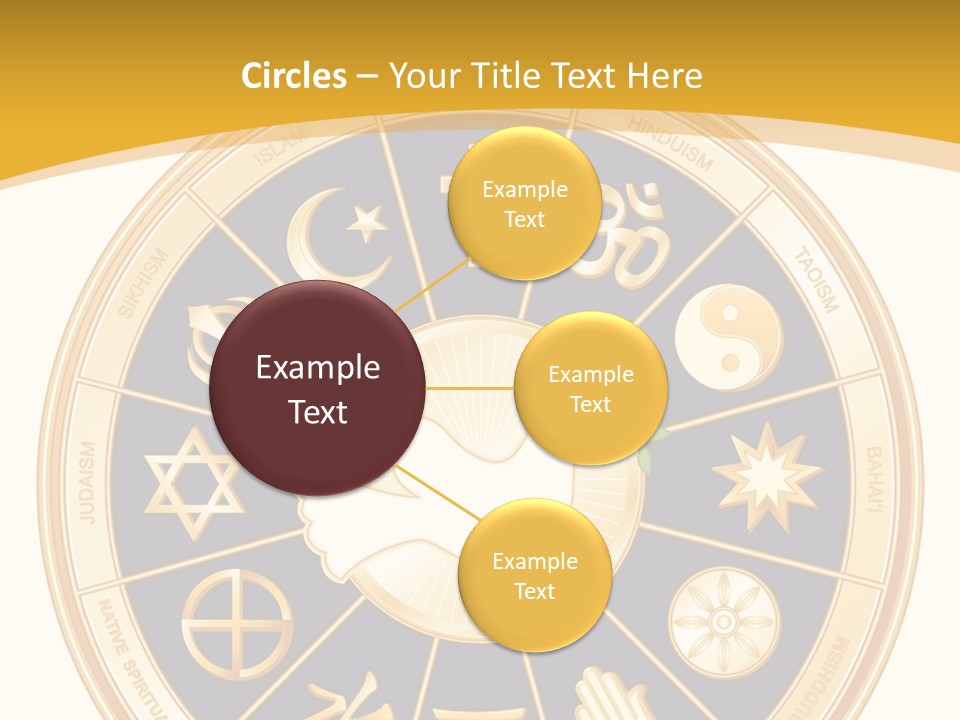 Female Togetherness Elderly PowerPoint Template