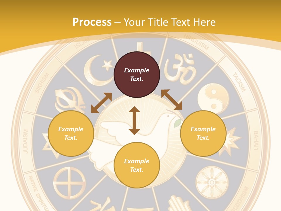 Female Togetherness Elderly PowerPoint Template