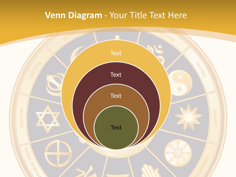Female Togetherness Elderly PowerPoint Template