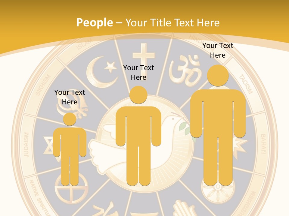 Female Togetherness Elderly PowerPoint Template