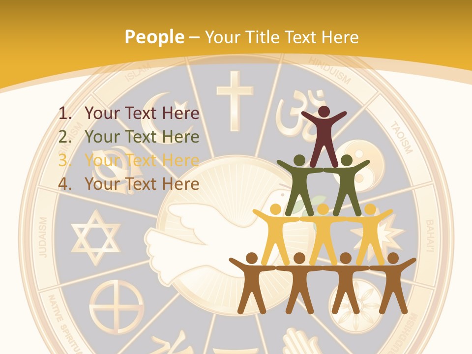 Female Togetherness Elderly PowerPoint Template