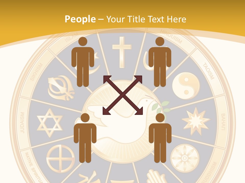 Female Togetherness Elderly PowerPoint Template