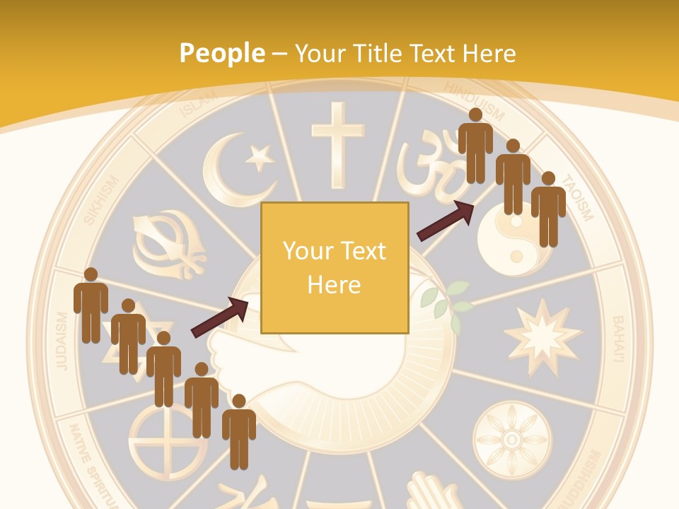 Female Togetherness Elderly PowerPoint Template