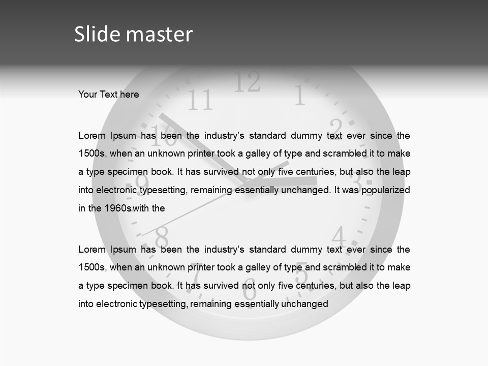 Elderly  Old PowerPoint Template