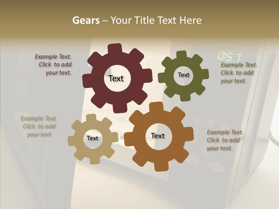 Senior  Assistance Grandmother PowerPoint Template