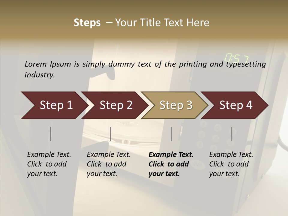 Senior  Assistance Grandmother PowerPoint Template