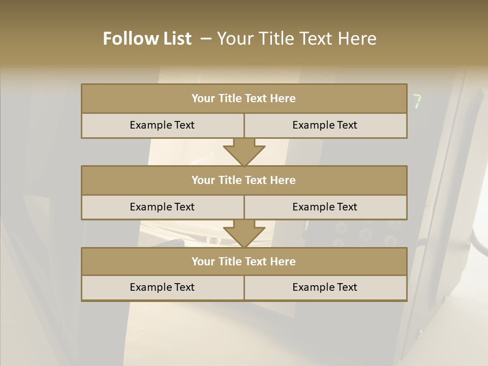 Senior  Assistance Grandmother PowerPoint Template