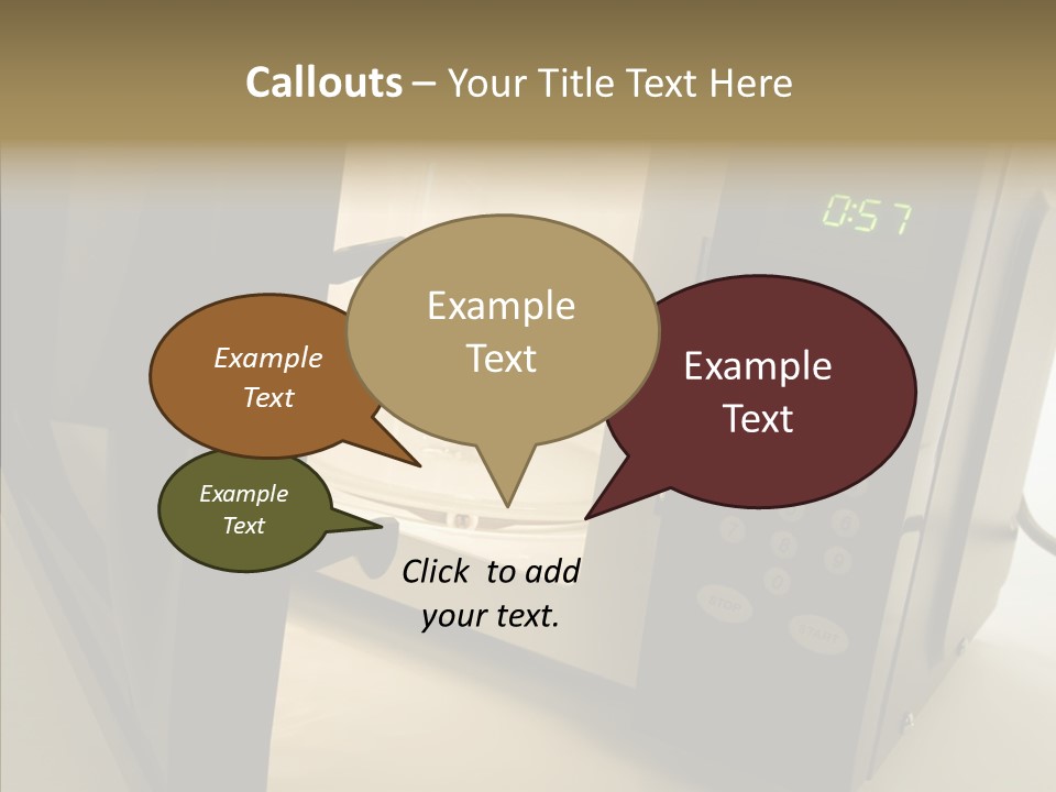 Senior  Assistance Grandmother PowerPoint Template