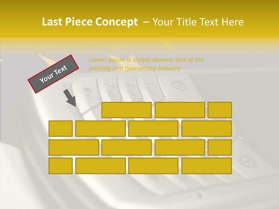 Assistance Closeup Assist PowerPoint Template
