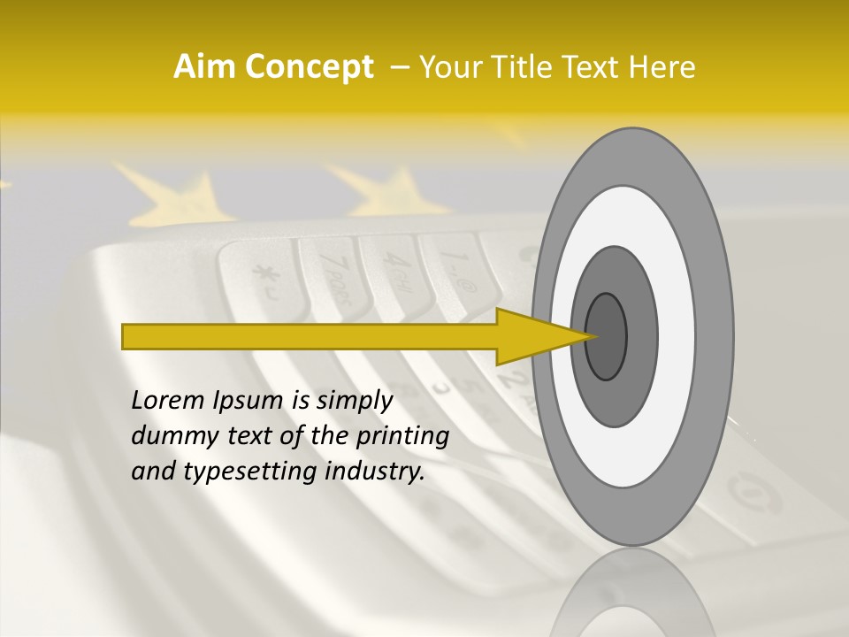 Assistance Closeup Assist PowerPoint Template