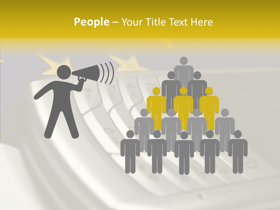 Assistance Closeup Assist PowerPoint Template