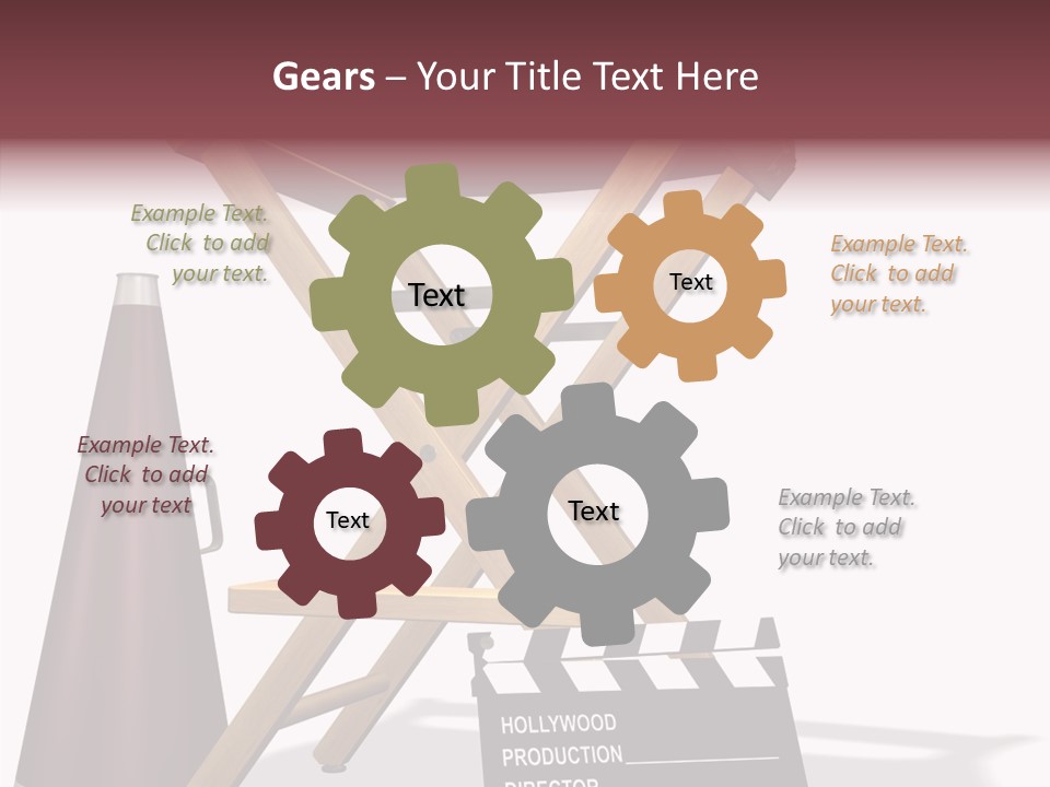 Assistance Grandmother Sharing PowerPoint Template