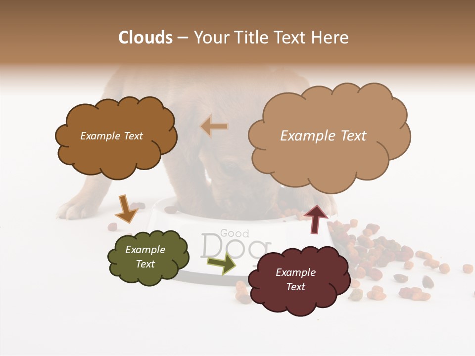 Togetherness White Background Women PowerPoint Template