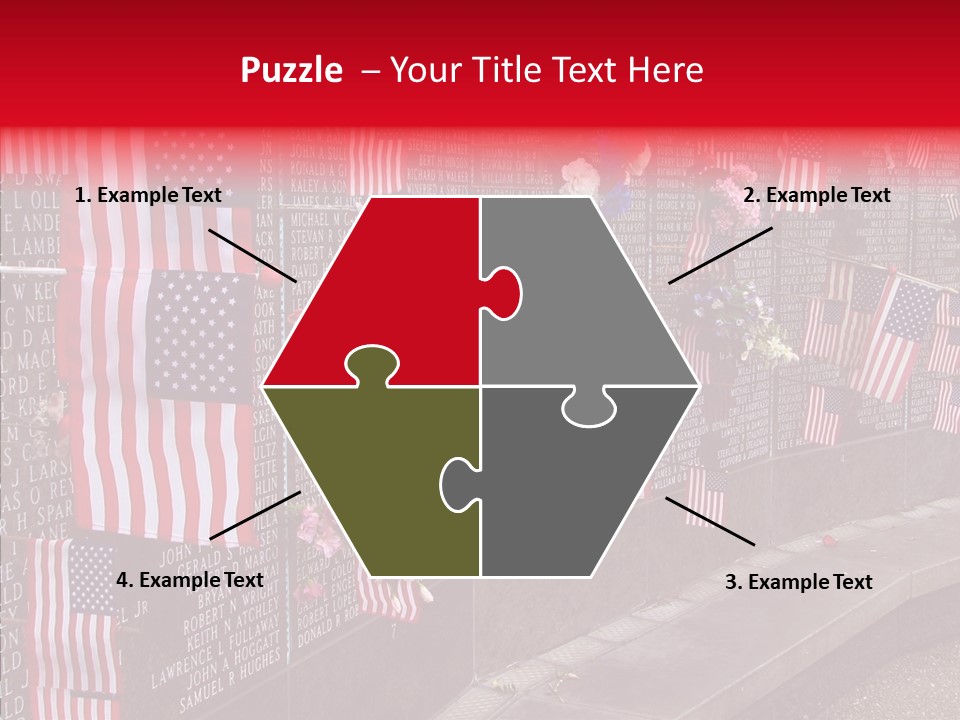 Elderly Hand Grandmother PowerPoint Template