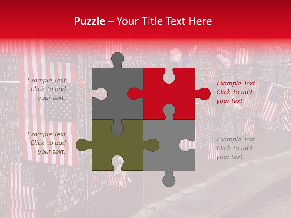 Elderly Hand Grandmother PowerPoint Template