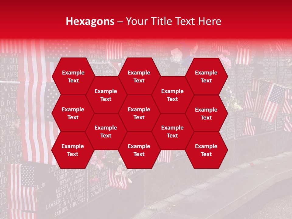 Elderly Hand Grandmother PowerPoint Template